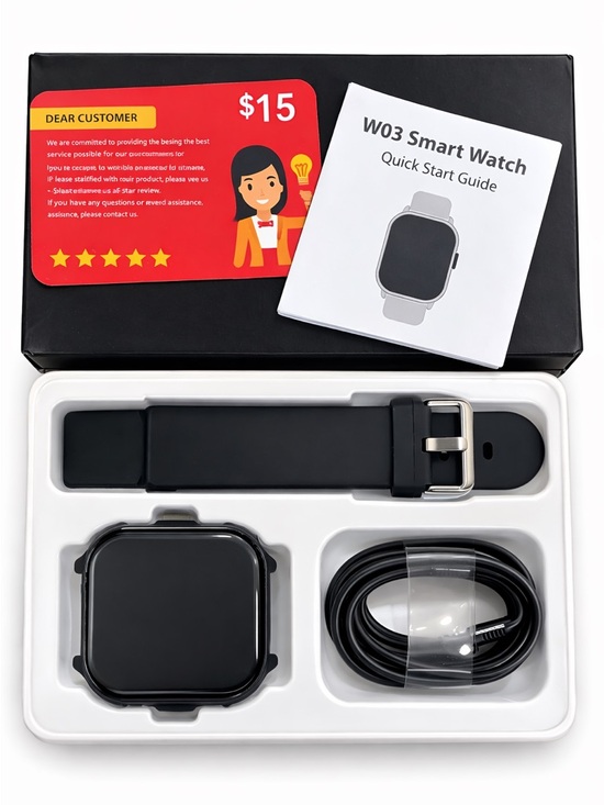 Smart Watch W03 - Picture 2 of 4